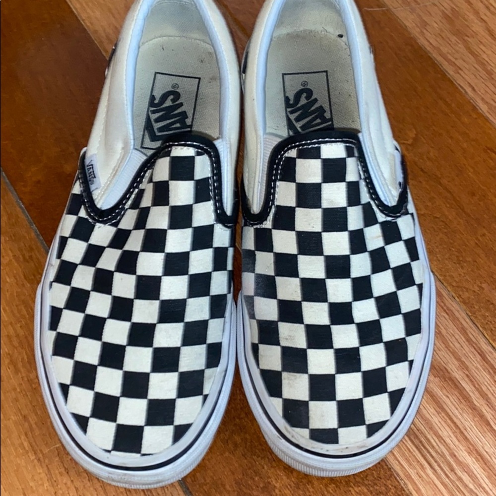 🔥Checkered vans size 6.5